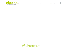 Tablet Screenshot of eloona.eu